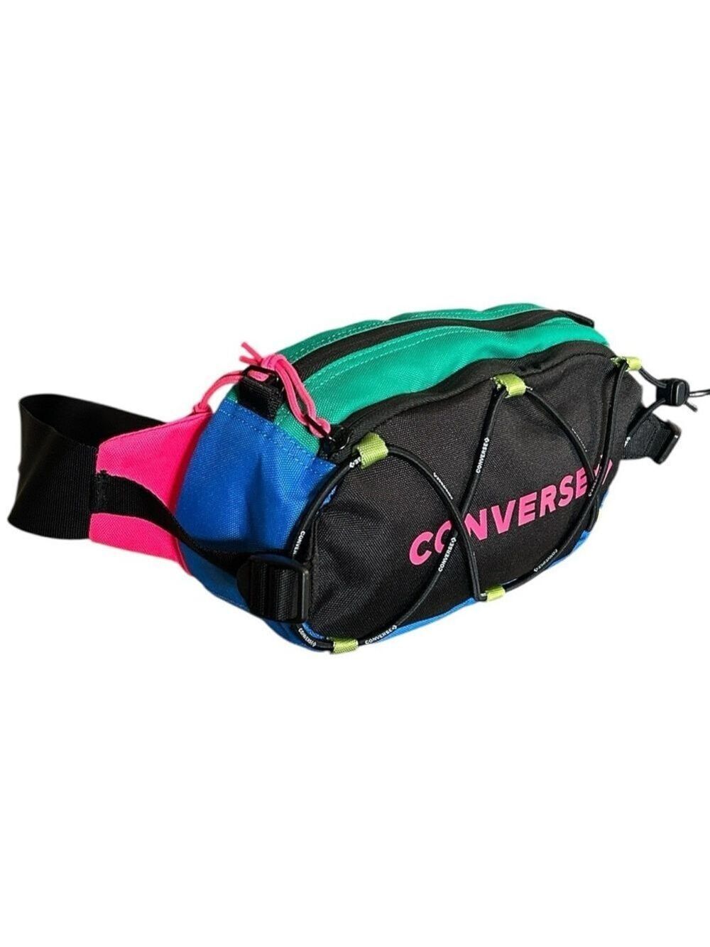 Converse Swap Out Sling Pack Belt Bag Fanny Pack  in Black Pink Blue Green